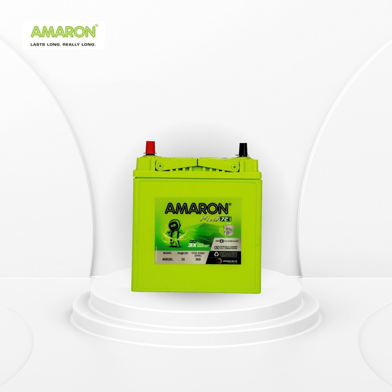 AMARON 40B20L 35 Ah Battery for Car