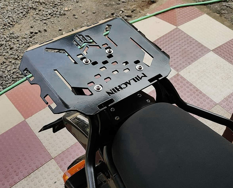 MILACHIN Rear Rack Plate for Himalayan Motorbike Brake Disc
