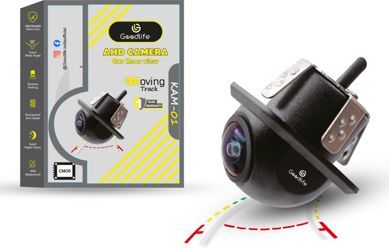 GOODLIFE KAM 01 CAR CAMERA In-car, Reverse Assist Camera System(1 Camera, 1080p)