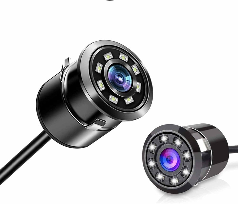 FieryFrost Car Rear View Backup Camera, 170 Wide Angle HD Reverse Assist Camera System(1 Camera, 720 * 1080)