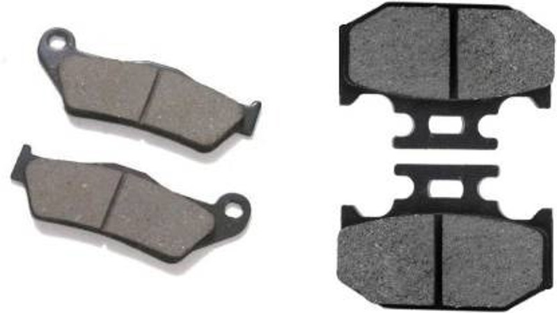 AOWBIKES FRONT AND BACK BRAKE PAD Vehicle Disc Pad(Pack of 2)