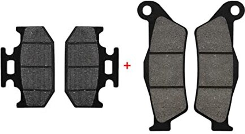CYTI Front & Rear Combo Brake Disc Pad Set Compatible For Yamaha FZ/FZ 250 & R15 v3 Vehicle Disc Pad(Pack of 2)