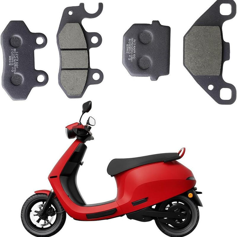 De Venta Ola S1 Pro 1"GEN 2"GEN Brake Disc Pad Electric Scooter (FRONT+REAR) Vehicle Disc Pad(Pack of 4)