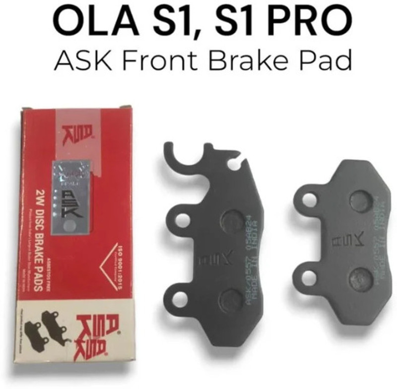 MK TRADING OLA S1 / S1 PRO Gen1 / S1 PRO GEN2 ASK Front Brake Pad Vehicle Disc Pad(Pack of 1)