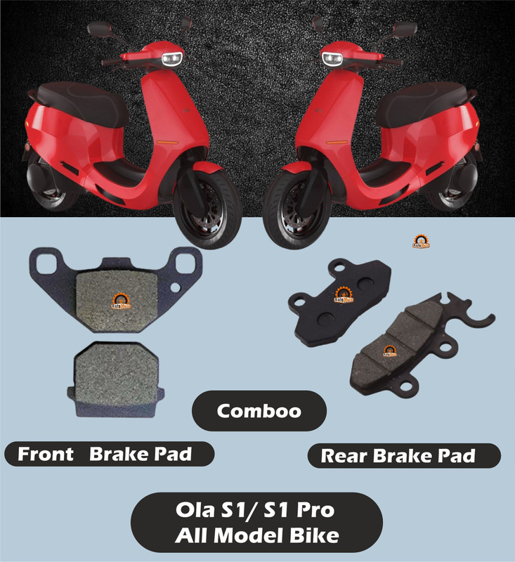 AUTOMOLD Comboo Front and Rear Ola Brake Pad/Disc Pad for Ola S1/ S1 Pro All Models Vehicle Disc Pad(Pack of 4)