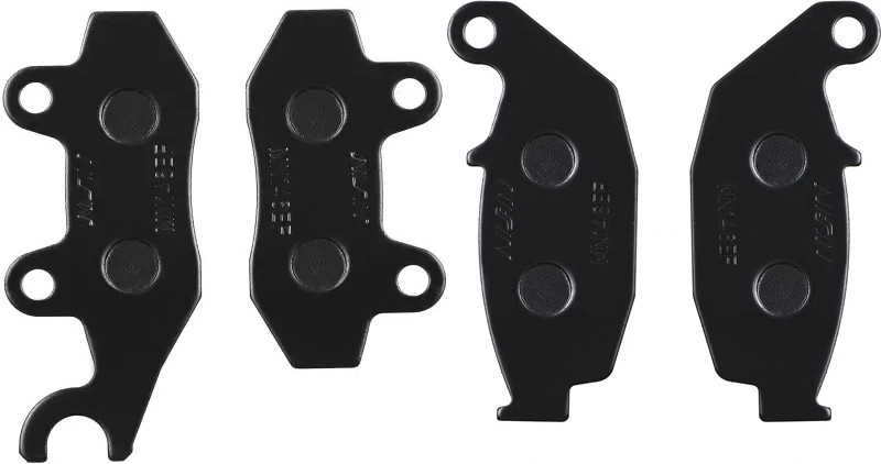 TRP Traders FRONT AND REAR BRAKE DISC PAD COMPATIBLE T VS APECHE (All Models) Vehicle Disc Pad(Pack of 4)