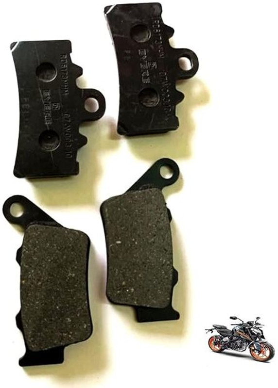 KTMSPARES KTMFront & Rear Disc Brake Pad Compatible Vehicle Disc Pad(Pack of 2)