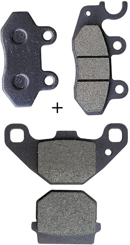 SwapME FRONT & REAR Brake Pads Compatible for (OLA S1 / S1 Pro Vehicle Disc Pad(Pack of 2)