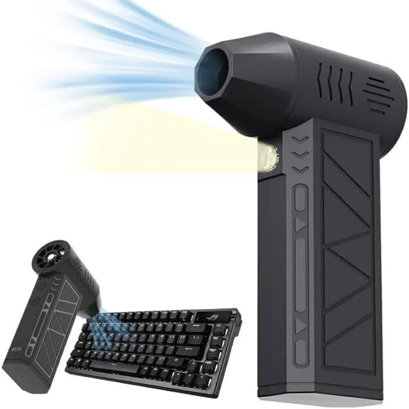 ZYCRONIX Multi-Purpose BBQ Igniter Blower Car Vacuum Cleaner with 2 in 1 Mopping and Vacuum(Black)