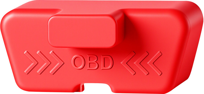 STHIRA Silicone OBD Port Protective Cover Wiring Cover(Red, Pack of 1)