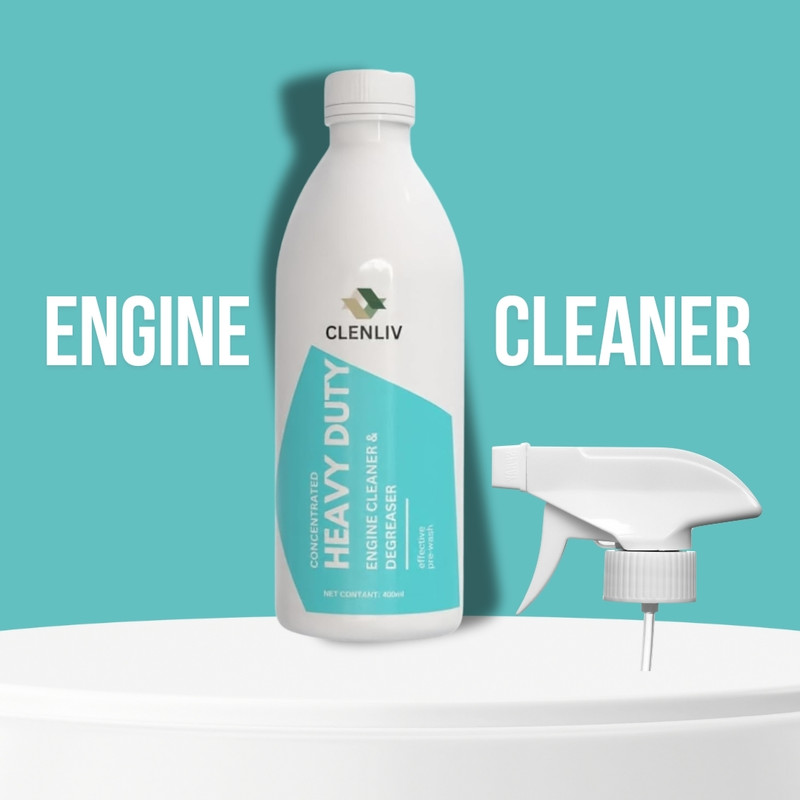 Clenliv Engine Cleaner for all Vehicle | Concentrated Formula (400 ml) Engine Cleaner(400 ml)