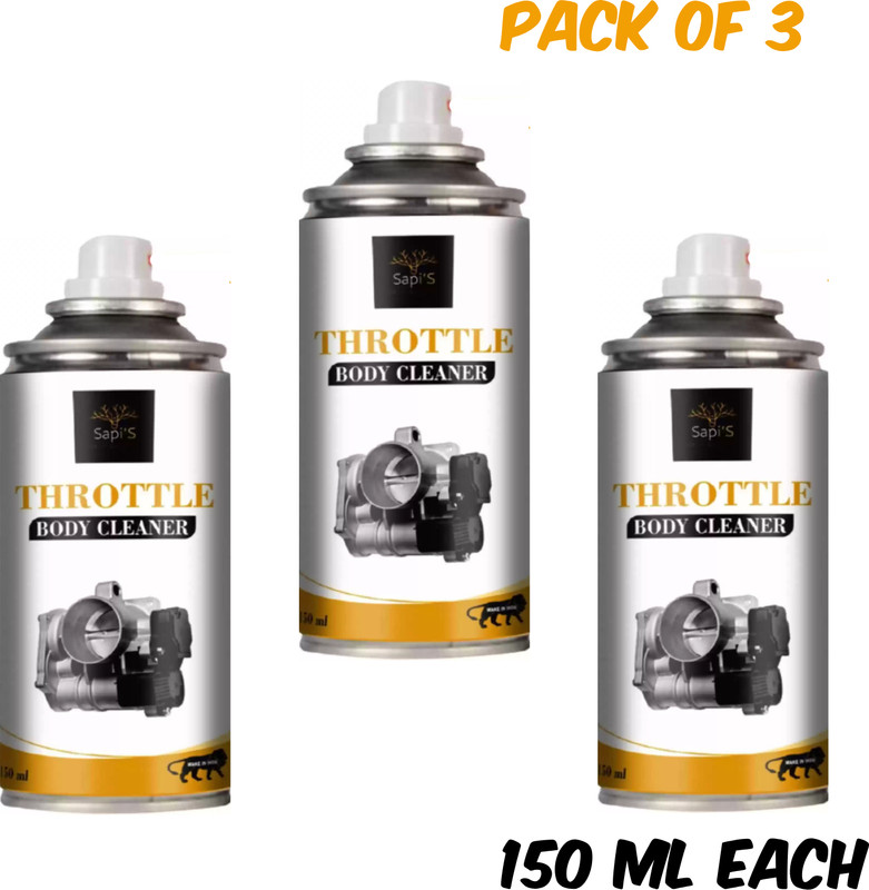 SAPI'S Engine Throttle Body Cleaner Pack of 3 Engine Cleaner(451 ml)