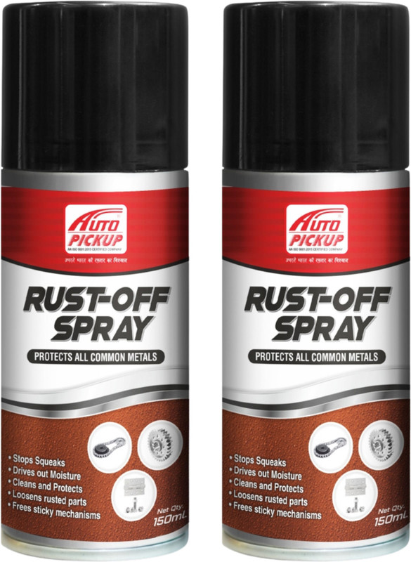 AUTO PICKUP Premium Long-Lasting Rust-Off Spray 1+1 Combo Engine Cleaner(300 ml)
