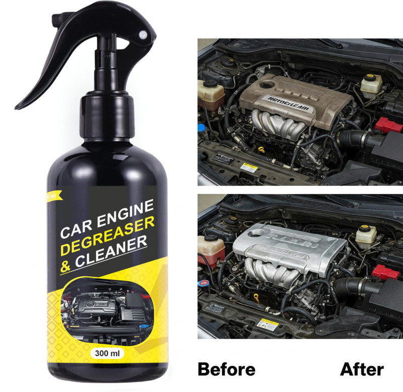 GrimeTamer Engine Degreaser – Premium Shine, Professional Strength Engine Cleaner(300 ml)