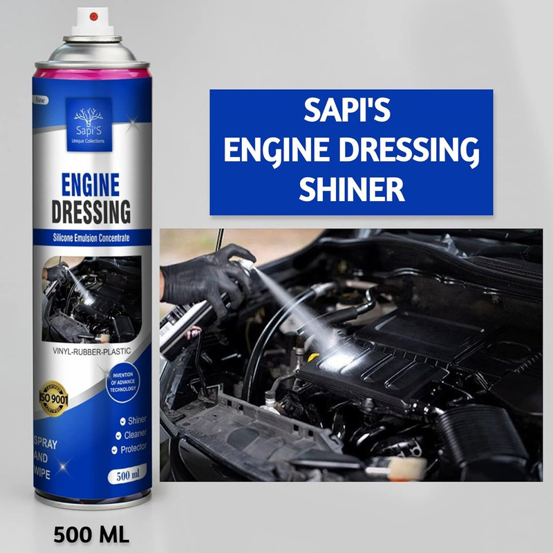 SAPI'S Liquid Car Polish for Exterior, Chrome Accent, Leather(500 ml, Pack of 1)