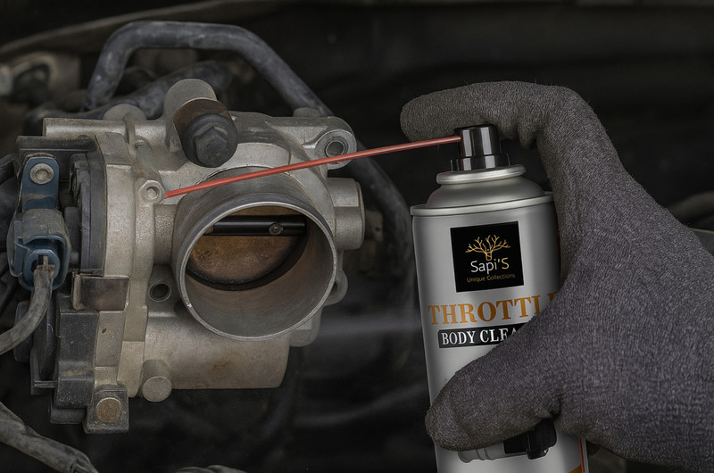 SAPI'S Throttle Body Cleaner Outer Throttle Body Cleaner Engine Cleaner(150 ml)