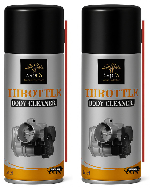 SAPI'S Throttle Body Cleaner (Pack of 2) Engine Cleaner(300 ml)