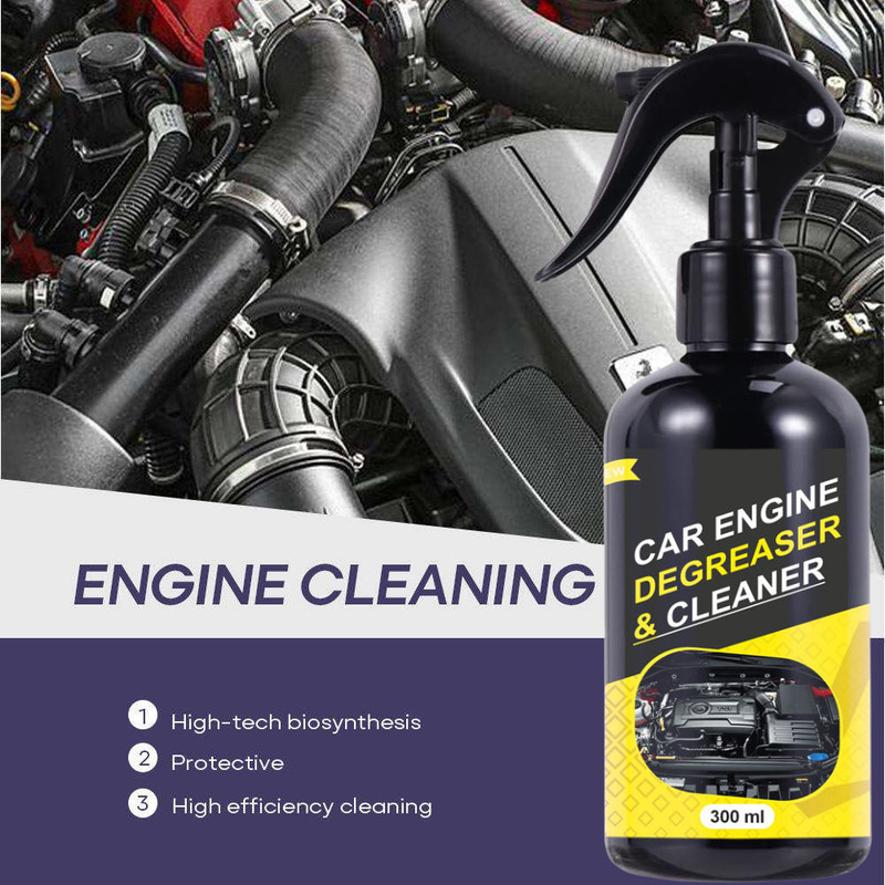 ShineJet Engine Degreaser Professional Strength Formula for the Toughest Grease and Grime Engine Cleaner(300 ml)