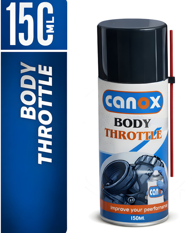 FUEZONE Canox Throttle Body Cleaner Spray with Extension Pipe Carburetor & Fuel Injector Engine Cleaner(150 ml)