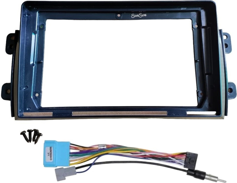 SONSOU SX4 9 inch car stereo android frame with Wiring coupler and 4 screw Media Player Frame(9 inch)