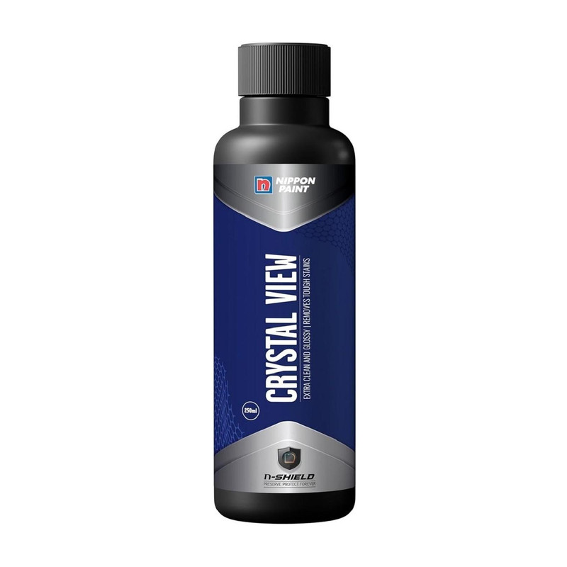 Nippon Paint n-Shield Car Glass Cleaner, Repels Dust/Rain, Removes hard Residue, Hydrophobic Liquid Vehicle Glass Cleaner(250 ml)