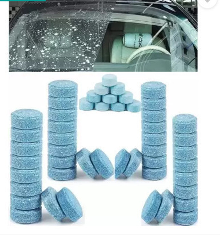 TopDoc SHREEE KRISHNA 10 pcs Car Glass Cleaner Tablet Concentrate Vehicle Glass Cleaner(10 g)