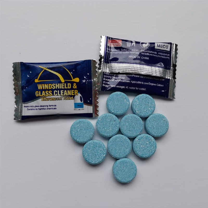 Theme glass cleaning Tablets Window Cleaner Glass Wash Cleaning tablet pack of 30 Tablet Concentrate Vehicle Glass Cleaner(60 g)