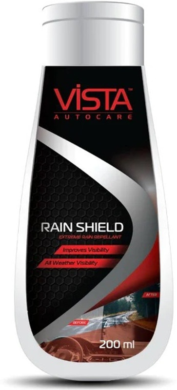VISTA RAIN SHIELD Liquid Vehicle Glass Cleaner(200 ml)