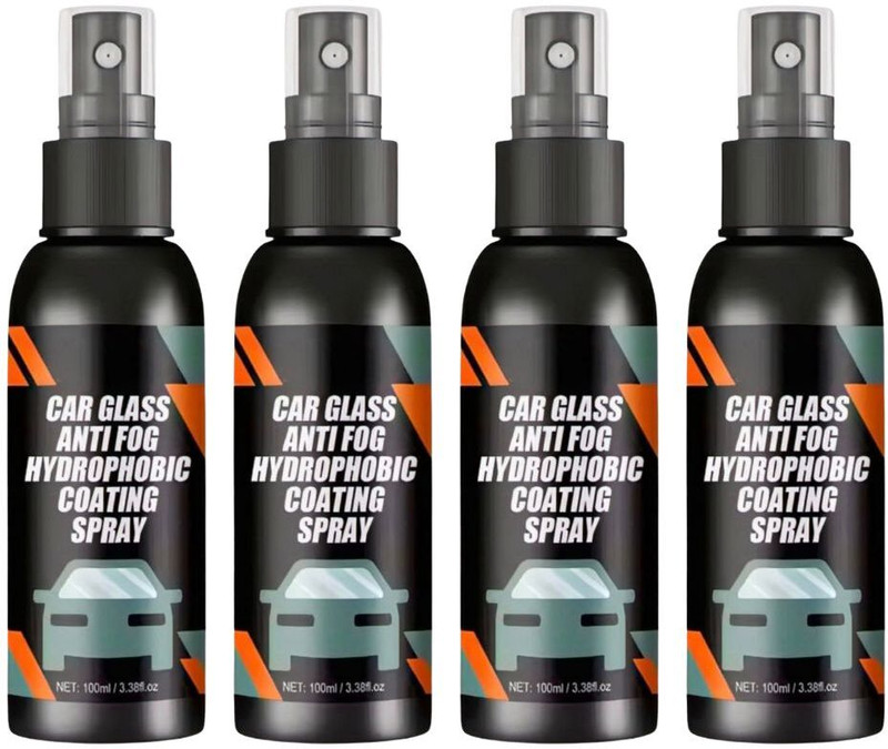 AD SOLANKI Headlight Restoration Liquid Spray – Quick CleanPolish for Foggy Headlight100*4 Liquid Vehicle Glass Cleaner(400 ml)
