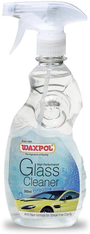 waxpol Glass cleaner Liquid Vehicle Glass Cleaner(300 ml)