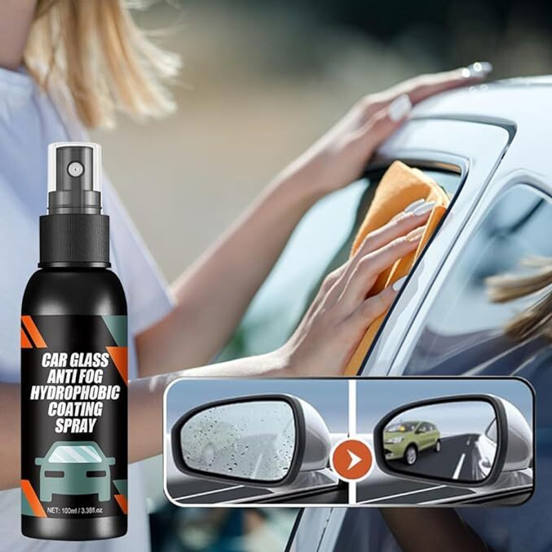 SCENTORA Anti Fog Spray for Cars | Car Windshield Cleaner Liquid Liquid Vehicle Glass Cleaner(100 ml)