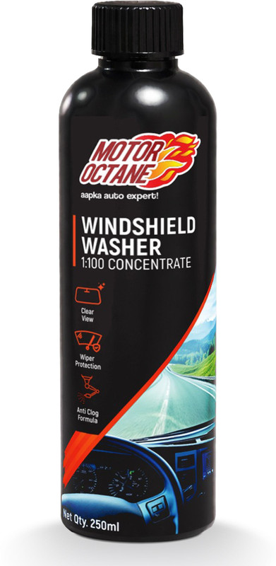 MOTOROCTANE Windshield Washer Liquid Vehicle Glass Cleaner(250 ml)
