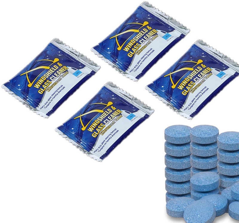 SRK glass cleaning Tablets Window Cleaner Glass Wash Cleaning tablet pack of 20 pcs Tablet Concentrate Vehicle Glass Cleaner(20 g)