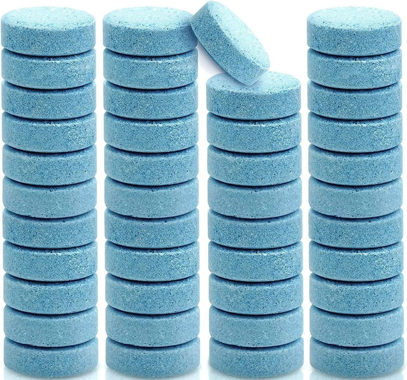 Somapa 25 pcs Glass Cleaner Wiper Detergent Effervescent TABLET Tablet Concentrate Vehicle Glass Cleaner(25 g)