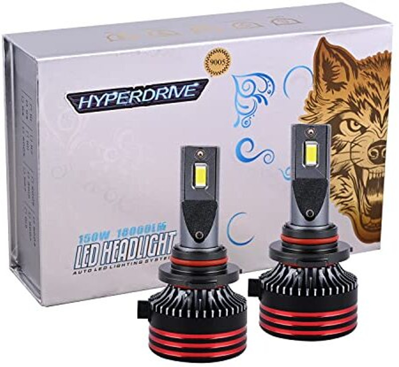 ALLEXTREME HYPERDRIVE 9005 150W LED Headlight Conversion Kit 6000K HID IP65 18000LM (2 PC) Vehical HID Kit