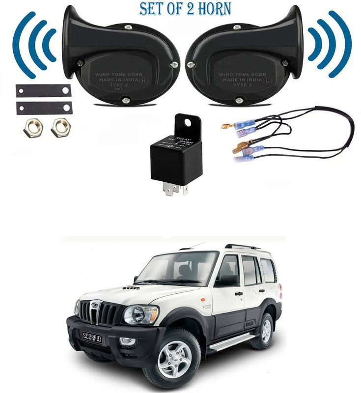 ROYAL AUTO MART Horn For Mahindra Scorpio