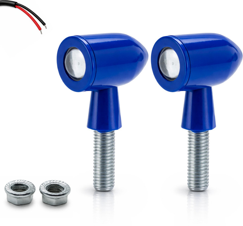 LIU HJG Rear LED Indicator Light for Universal For Bike Universal For Bike(Blue)