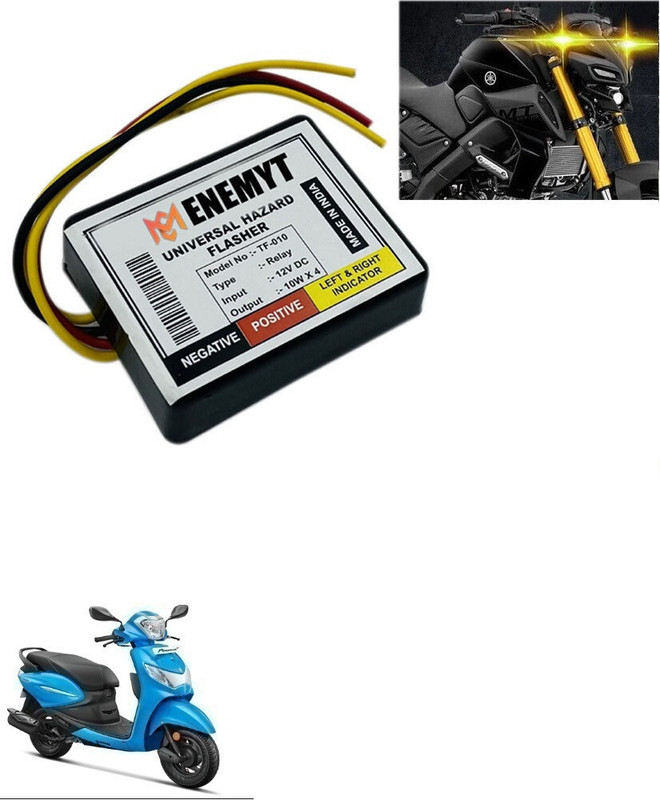 ENEMYT Front, Rear Flasher Indicator Light for NA(Multicolor)