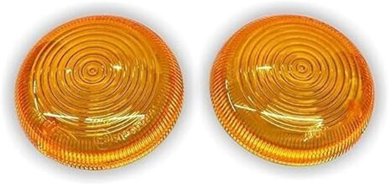 LKS Global Rear Halogen Indicator Light for Royal Enfield CLASSIC REBORN 350, Meteor 350(Amber)