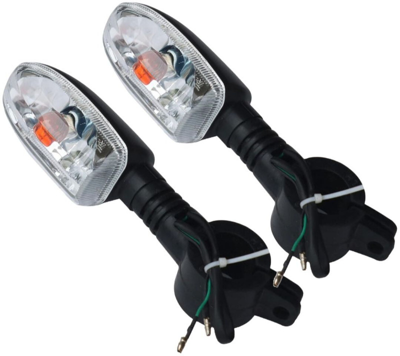 anmol enterprises Side Halogen Indicator Light for Bajaj Discover 100(Orange)