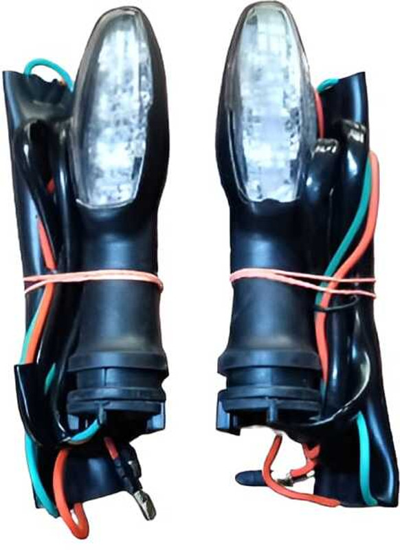 BikeFashionMart Rear LED Indicator Light for Yamaha MT15 ( BS4 + BS6 ), R15 V4, R15(Yellow)