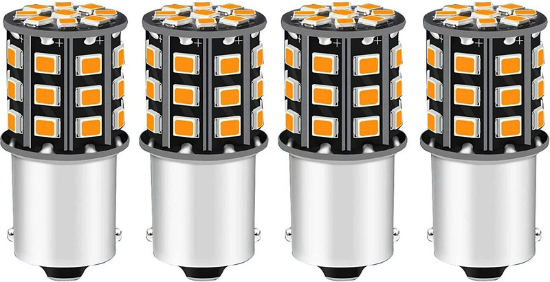 TA Front, Rear, Side LED Indicator Light for Universal For Bike, Universal For Car CB Shine, Apache, Duke 180, Platina, HF Deluxe(Orange)