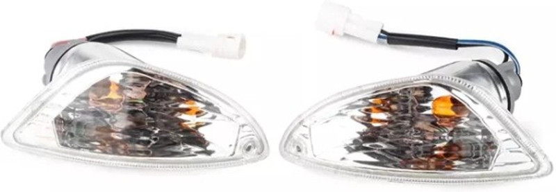 SwapME Rear Halogen Indicator Light for Piaggio, LML Vespa, Vespa LX, Vespa VX, LX(Orange)