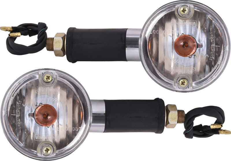 UNO MINDA Front Halogen Indicator Light for Royal Enfield Super Thunderbird(Amber)