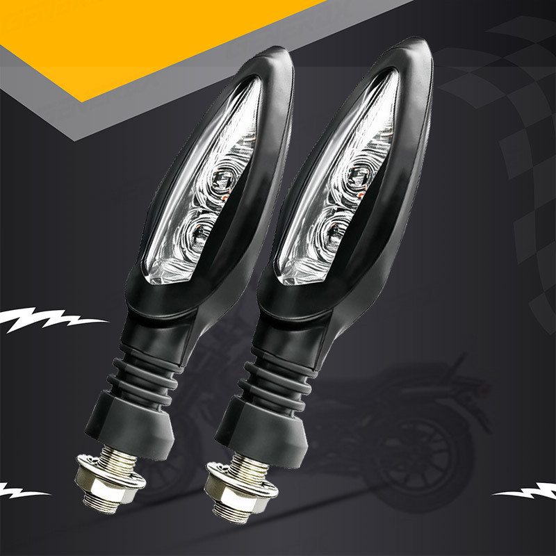 Generox Front, Rear LED Indicator Light for Bajaj Avenger 150(Amber)