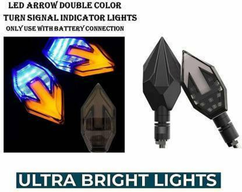 thetrishafab Front, Side Incandescent Indicator Light for KTM, Universal For Bike Universal For Bike(Yellow)