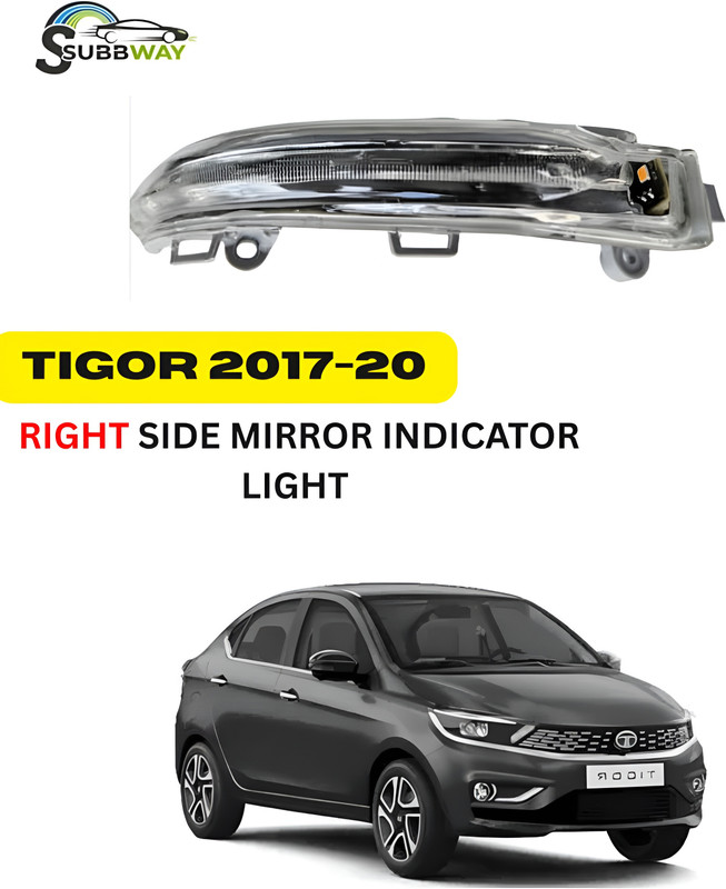 Subbway Side LED Indicator Light for Tata Universal For Car, Zest, Bolt(Amber)