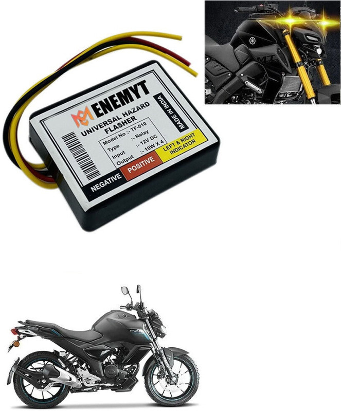 ENEMYT Front, Rear Flasher Indicator Light for NA(Multicolor)