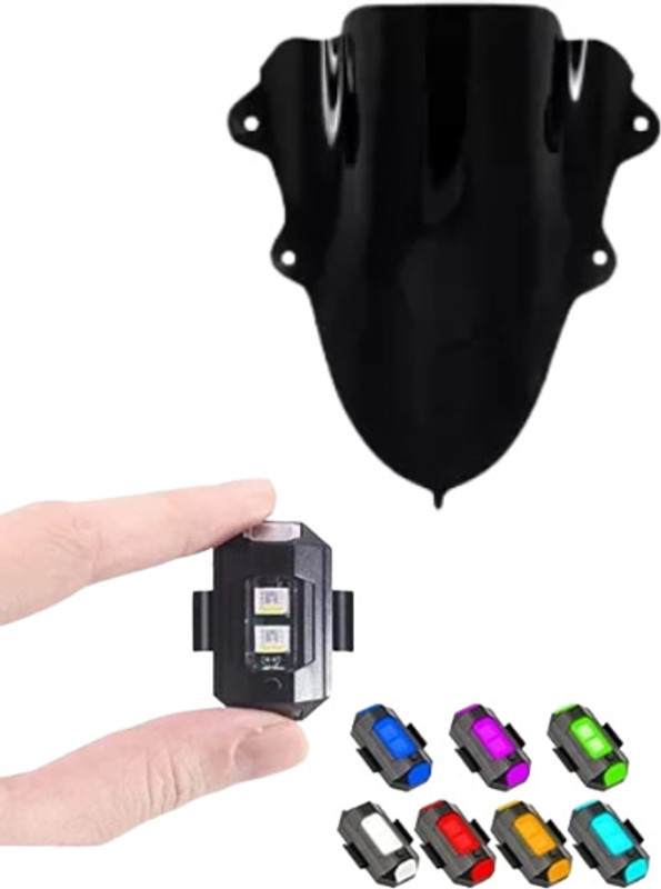Gogna Mart Front LED Indicator Light for Yamaha R15(Multicolor)
