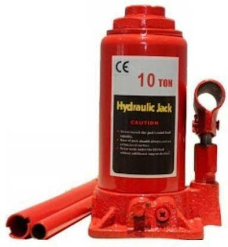 SHEMOS HBJ 10Ton Hydraulic Bottle (10000 kg) Vehicle Jack Stand (10000 kg) Vehicle Jack(10000 kg)